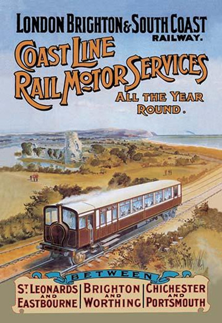 Coast Line Rail Motor Services All the Year Round