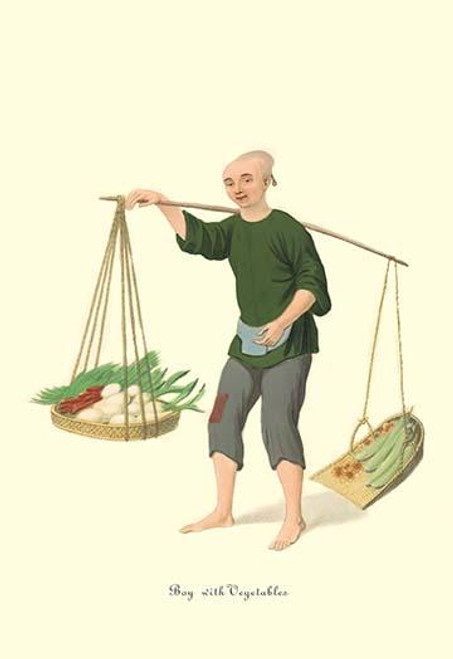 Boy with Vegetables