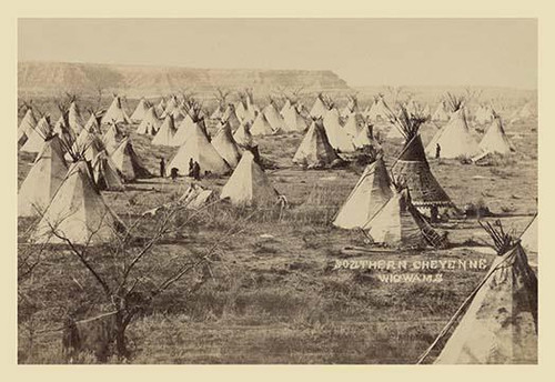 Southern Cheyenne Wigwams