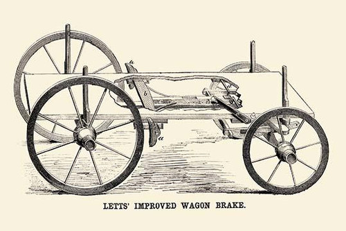 Lett's Improved Wagon Brake