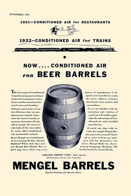 Mengel Beer Barrels