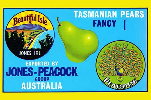 Jones-Peacock Tasmanian Pears