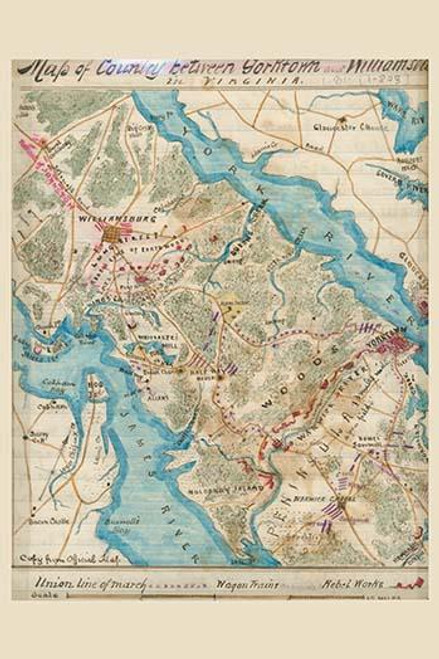 Williamsburg or Peninsular Campaign