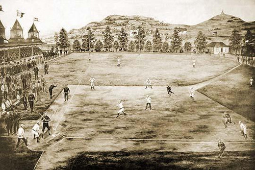 California league Baseball grounds