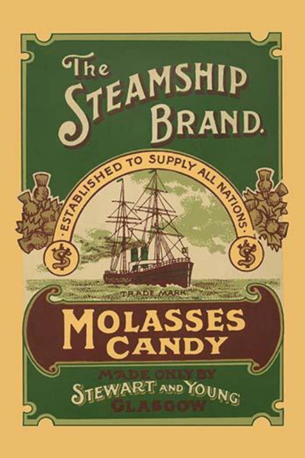 The Steamship Brand Molasses Candy