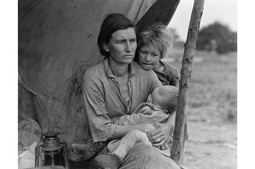 Migrant agricultural worker's family