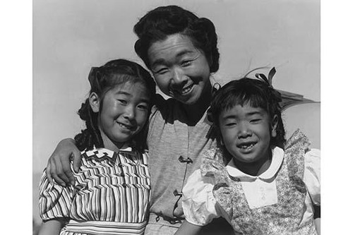 Mrs. Nakamura and 2 daughters (Joyce Yuki and Louise Tami