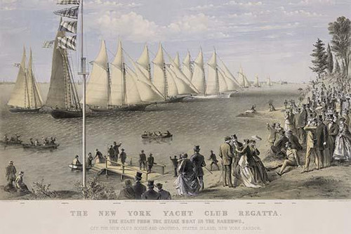 The New York yacht club regatta