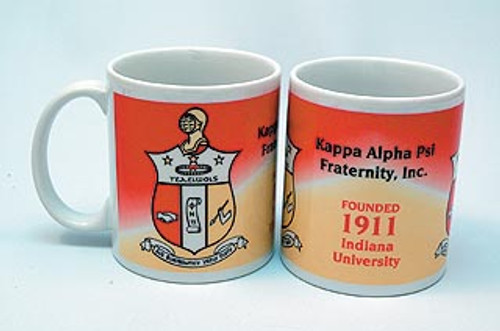 Kappa Alpha Psi Coffee Mug (African American Fraternity-Sorority Mug)