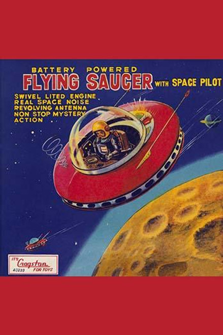 Battery Operated Flying Saucer