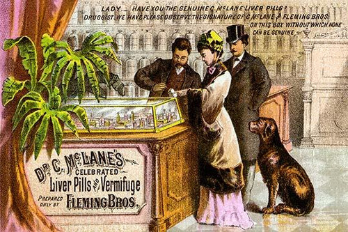 Dr. C McLane's Celebrated Liver Pills and Vermifuge