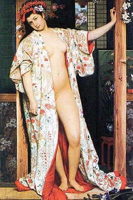 A Woman in Japan bath
