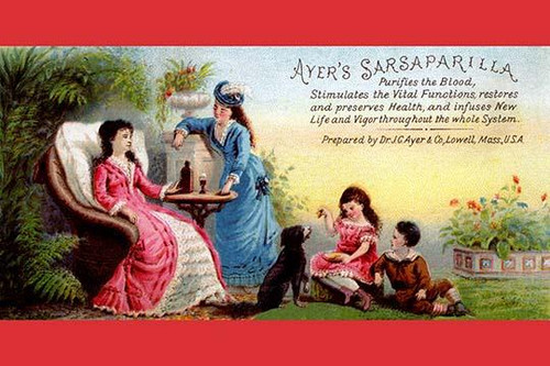 Ayer's Sarsaparilla Purifies the Blood