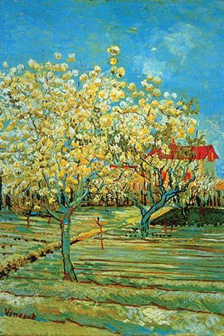 Orchard with cypress by Van Gogh