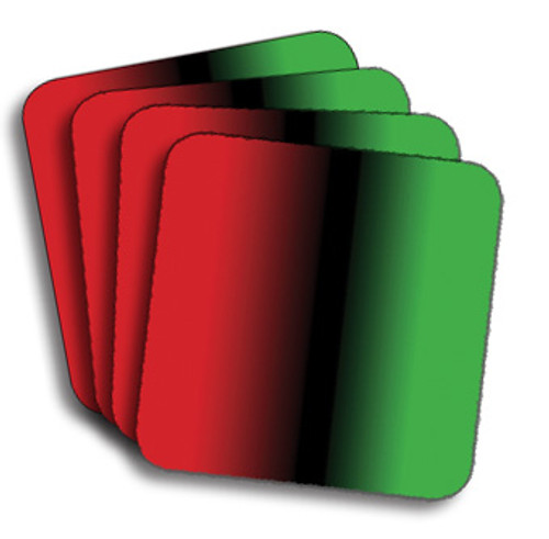 Red, Black and Green Coasters (African American Coasters)