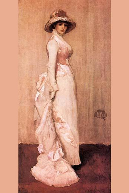 Nocturne in pink and gray, Portrait of Lady Meux