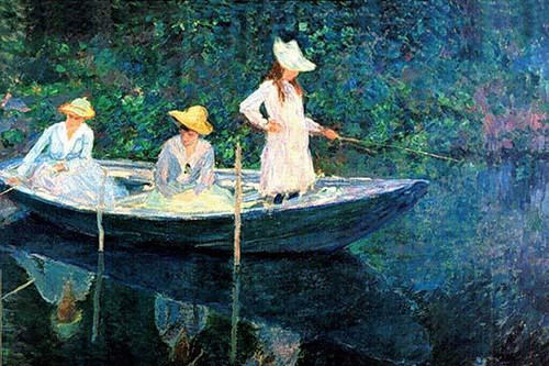 Women fishing