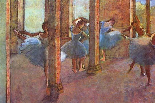 Dancers in the Foyer