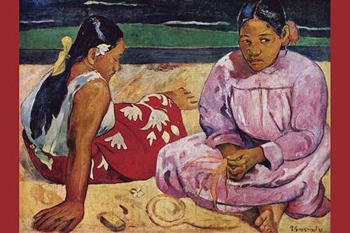 Tahitian Women on Beach