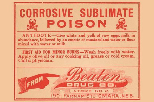 Corrosive Sublimate - Poison