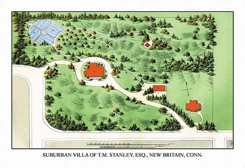 Suburban Villa of T.M. Stanley, Esq., New Britain, Conn.