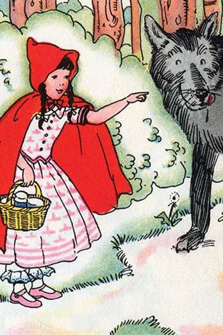 Little Red Riding Hood Tells the Wolf of Her Trip