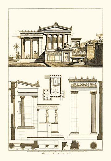 The Erechtheum at Athens