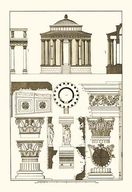 Temple of Vesta at Tivoli, Incantana at Salonichi