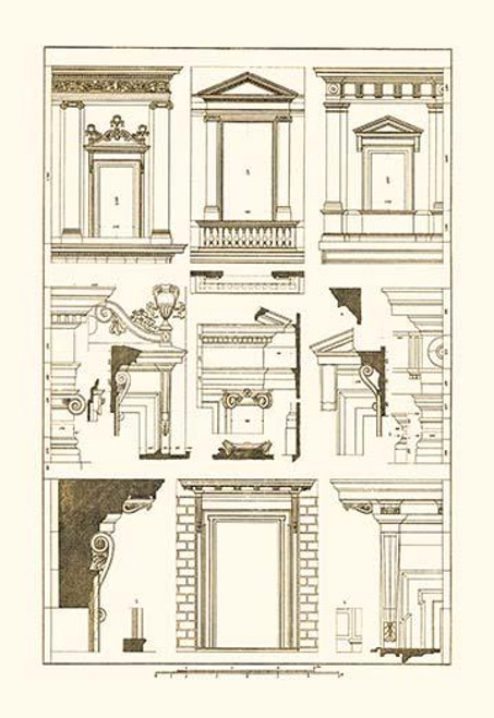 Windows of Palazzo Non Finito, Palace and House at Rome