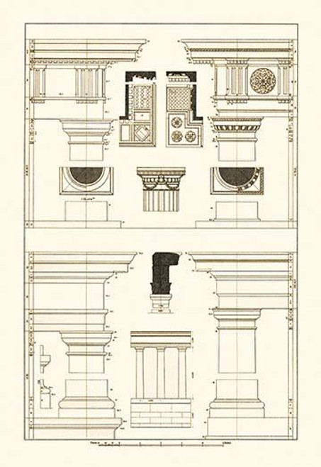 Doric, Tuscan Orders and Columns