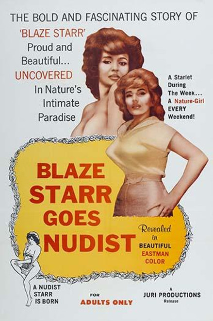Blaze Star Goes Nudist