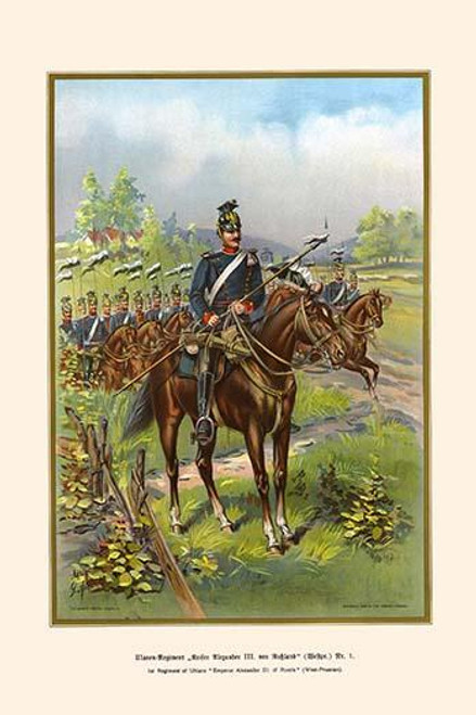 West Prussian Uhlans "Emperor Alexander" of Russia - 1st Regiment