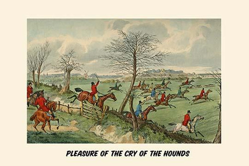 Pleasure of the Cry of the Hounds