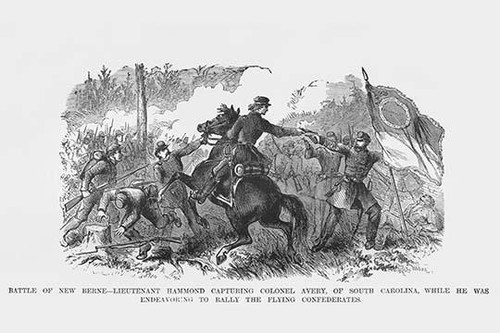 Battle of New Berne - Lieutenant Hammond Captures Colonel Avery