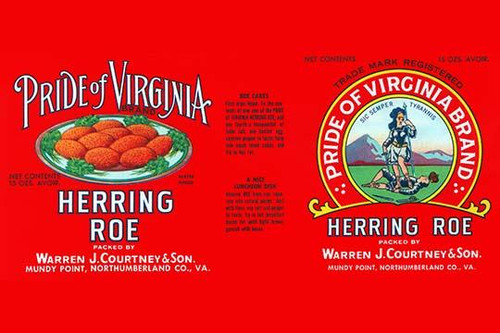 Pride of Virginia Herring Roe