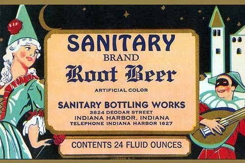 Sanitary Brand Root Beer