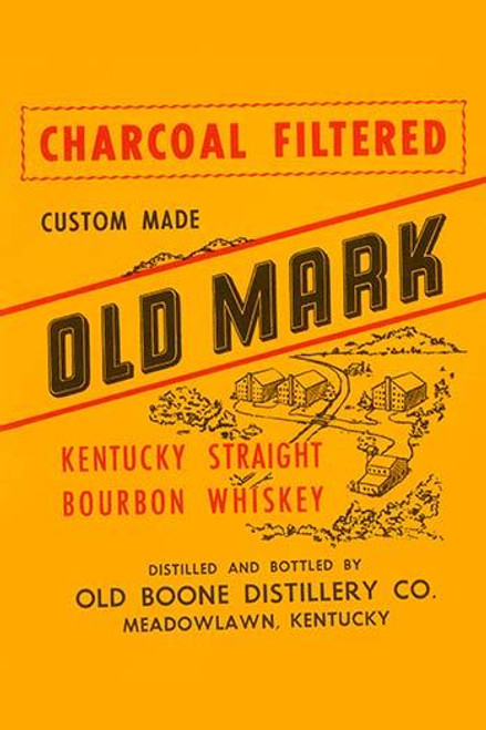 Charcoal Filtered Old Mark Kentucky Straight Bourbon Whiskey