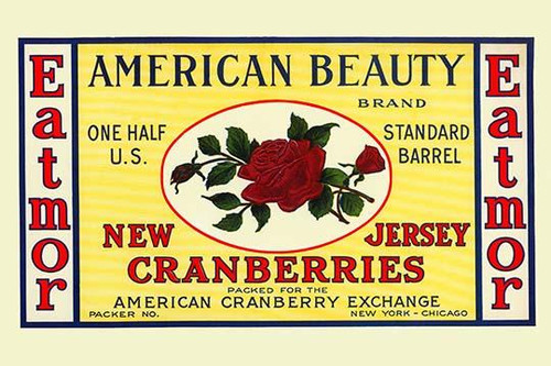 American Beauty New Jersey Cranberries