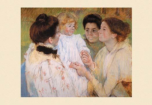 Women Admiring a Child