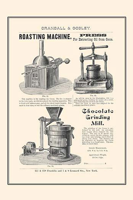 Roasting Machine & Chocolate Grinding Mill