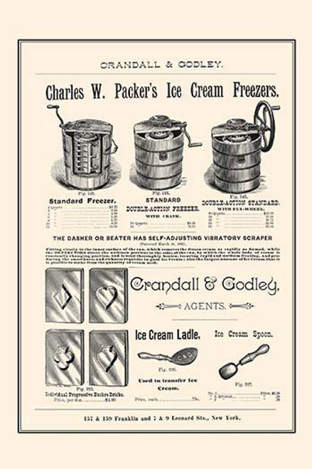 Charles W. Packer's Ice Cream Freezers