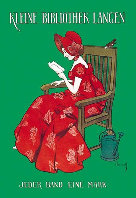 Woman in Red Reading