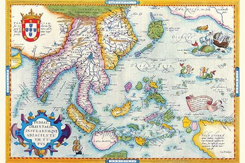 East Indies by Ortelius