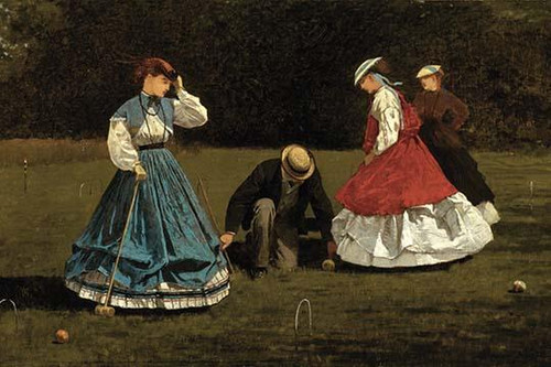 Croquet Scene