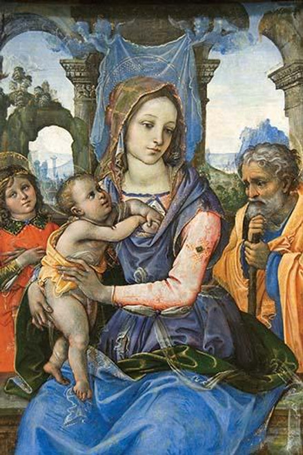 Madonna and Child with Saint Joseph and an Angel