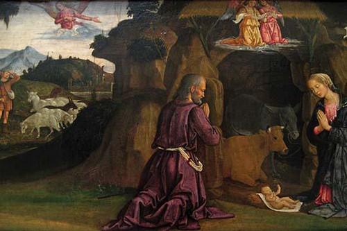 The Nativity, predella panel, 1480s