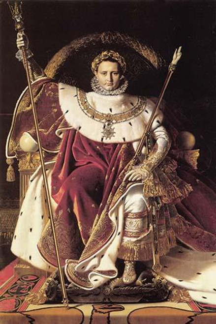 Napoleon I on his Imperial Throne