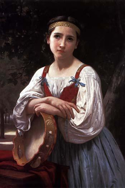 Gypsy with a Basque Drum