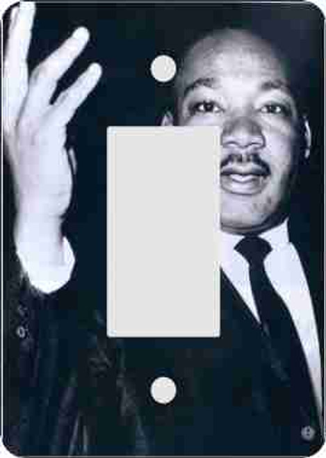 Martin Luther King Rocker Switch Plate (African American Rocker Switch Plate)