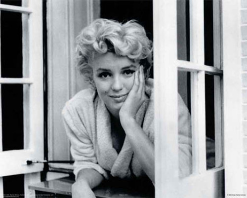 Marilyn Monroe Window Poster